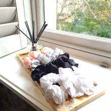 Load image into Gallery viewer, Luxury Midi Grey Hair Scrunchie - Pure 100% Mulberry Silk 22 Momme