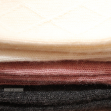 Load image into Gallery viewer, Luxurious Cable Design Pure Cashmere Ankle Socks In Charcoal