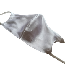 Load image into Gallery viewer, Peony & Mulberry Pure 100% Mulberry Silk Face Mask in White (22 Momme)