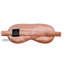 Load image into Gallery viewer, Luxury Blush Pink Sleep Mask Pure 100% Mulberry Silk 22 Momme