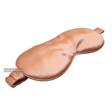 Load image into Gallery viewer, Luxury Blush Pink Sleep Mask Pure 100% Mulberry Silk 22 Momme