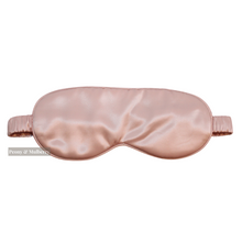 Load image into Gallery viewer, Luxury Rose Gold Sleep Mask Pure 100% Mulberry Silk 22 Momme