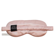 Load image into Gallery viewer, Luxury Rose Gold Sleep Mask Pure 100% Mulberry Silk 22 Momme