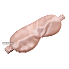 Load image into Gallery viewer, Luxury Rose Gold Sleep Mask Pure 100% Mulberry Silk 22 Momme
