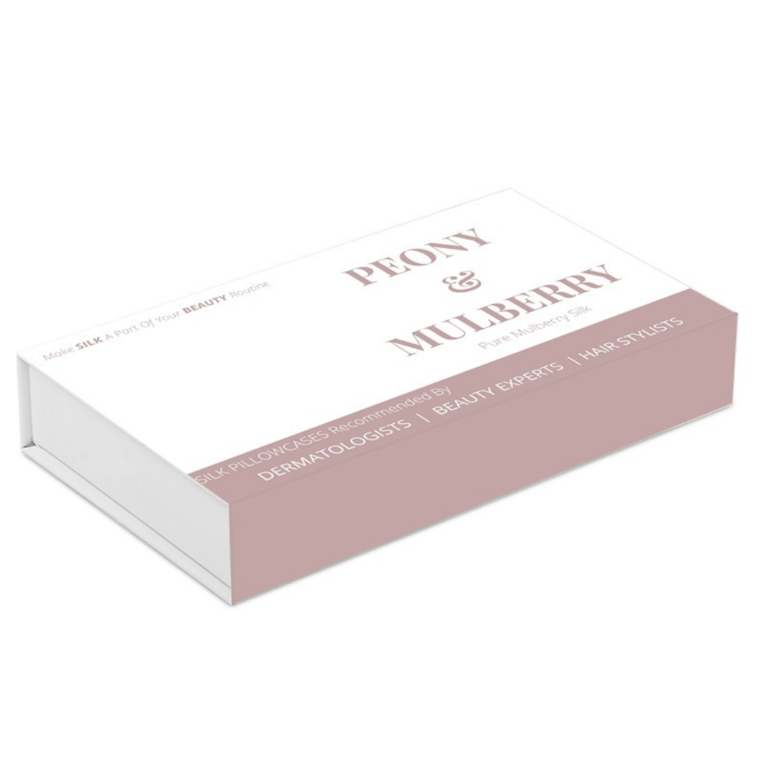 Mulberry Silk Scrunchie Gift Box Set – Blush Pink