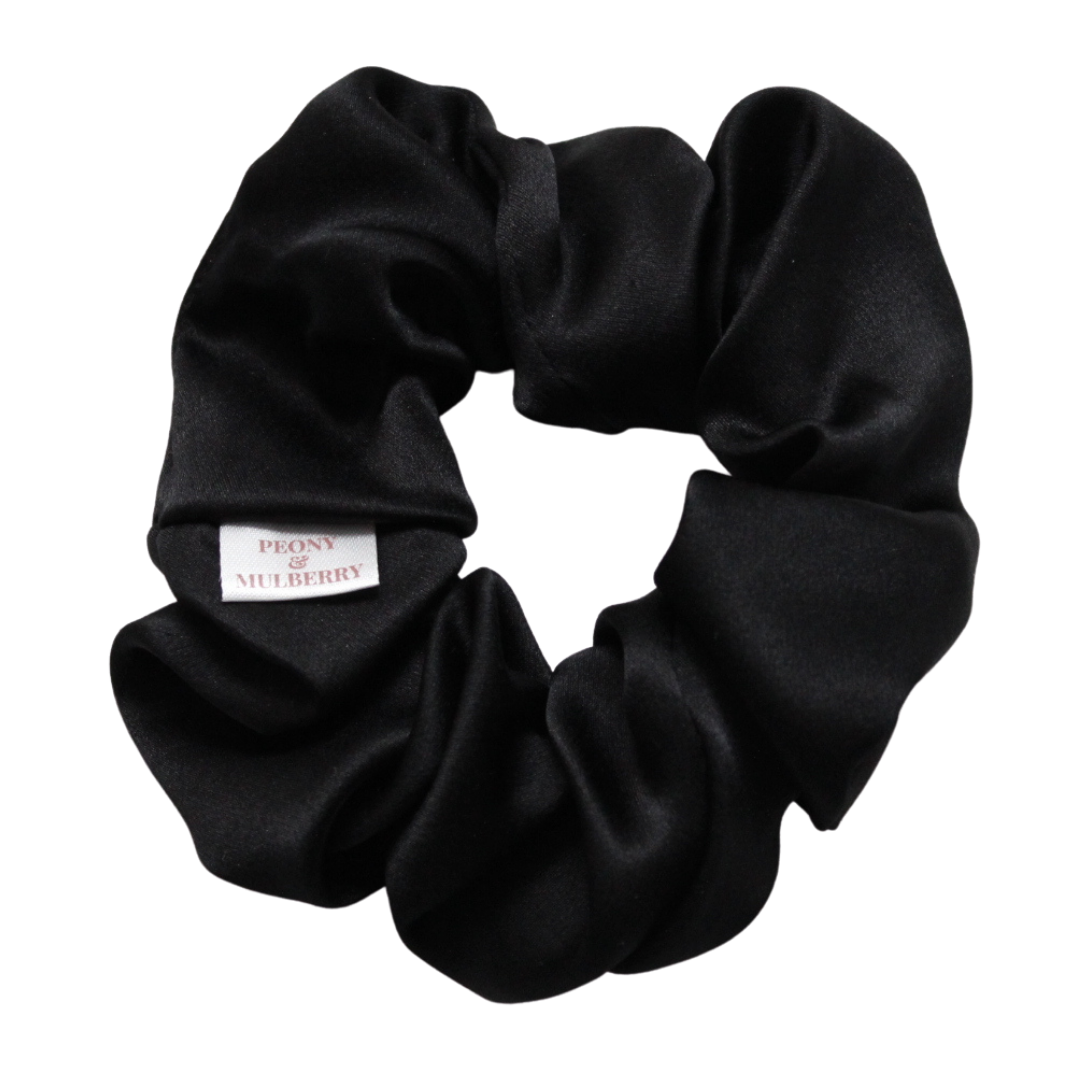 Pure Mulberry Silk Scrunchie Gift Box Set – 3 Pieces